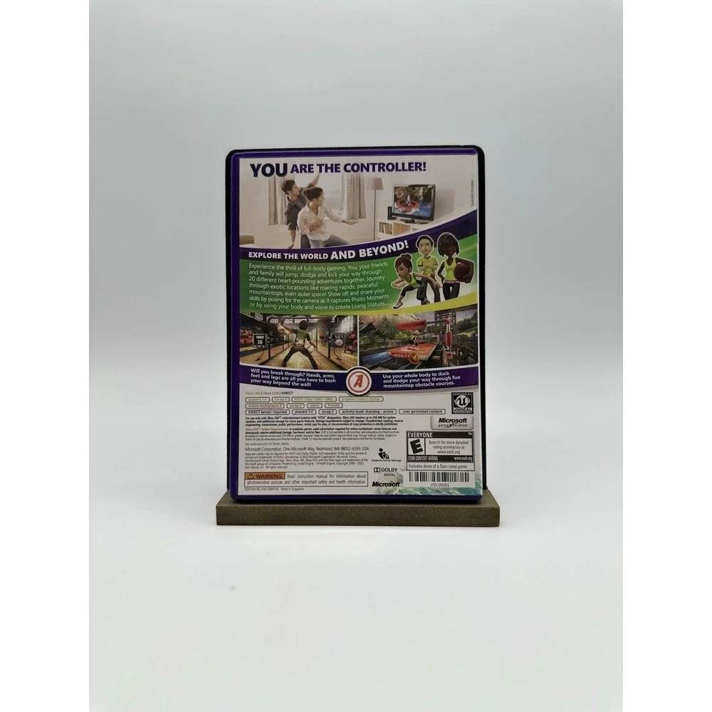 Microsoft Xbox 360 Kinect Adventures! Game (2010) with Manuals - Complete‎